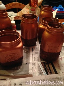 Ashley Guest Blogs: DIY Flower Vases - via iadorewhatilove.com
