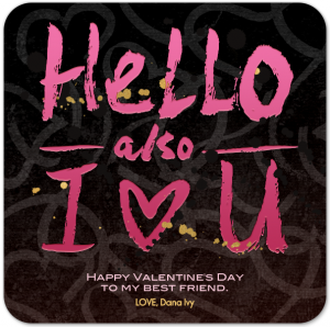 A V-day Card for your Valentine - via www.iadorewhatilove.com