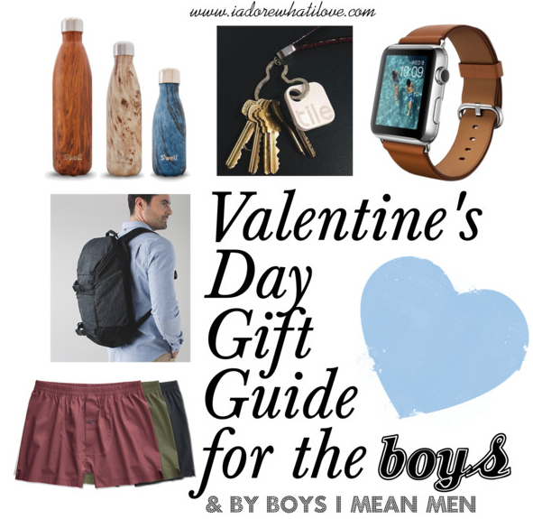 I Adore What I Love - Valentin's Day Gift Guide For the Boys