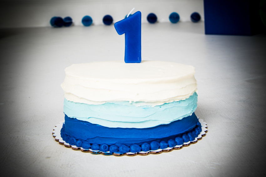 I Adore What I Love Blog // Brody's First Birthday The Smash Cake // Smash Cake Close-Up // www.iadorewhatilove.com #iadorewhatilove