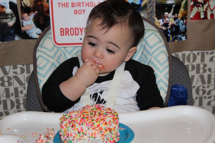 I Adore What I Love Blog // Brody's First Birthday The Smash Cake // Party Cake 3 // www.iadorewhatilove.com #iadorewhatilove