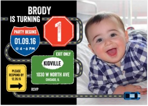 I Adore What I Love Blog // Brody's First Birthday Party - The Planning // Invitation 2 // www.iadorewhatilove.com #iadorewhatilove