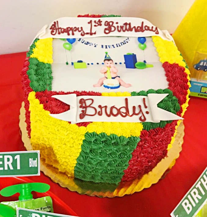 I Adore What I Love Blog // Brodys First Birthday Party THE DETAILS // The Cake // www.iadorewhatilove.com #iadorwhatilove