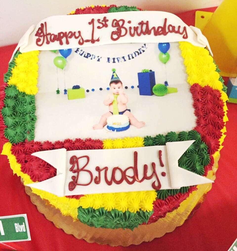 I Adore What I Love Blog // Brody's First Birthday Party - The Planning // Sheet Cake // www.iadorewhatilove.com #iadorewhatilove