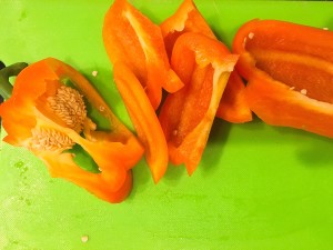 I Adore What I Love Blog // ALL ABOUT PREP DISH + A GIVEAWAY // orange peppers // www.iadorewhatilove.com #iadorewhatilove