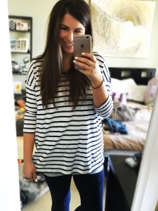 I Adore What I Love Blog // Weekly Wins #6 // Striped Shirt // www.iadorewhatilove.com #iadorewhatilove