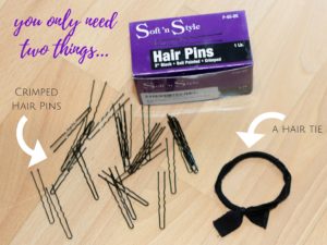 I Adore What I Love Blog // HOT TO: A QUICK AND EASY TOP-KNOT HAIR TUTORIAL // What You Need // www.iadorewhatilove.com #iadorewhatilove