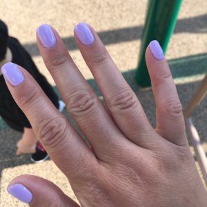 I Adore What I Love Blog // WEEKLY WINS #21 // Lilac Gel Nails / www.iadorewhatilove.com #iadorewhatilove