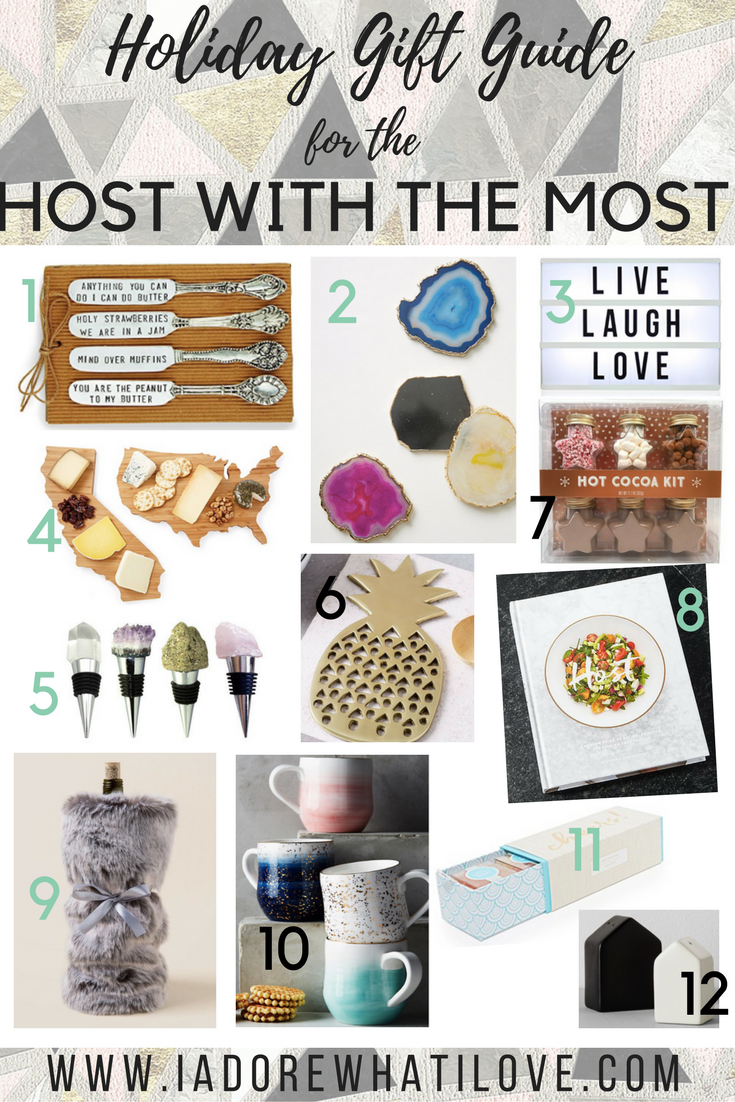 I Adore What I Love Blog // Holiday Gift Guide for the HOST with the Most // www.iadorewhatilove.com #iadorewhatilove