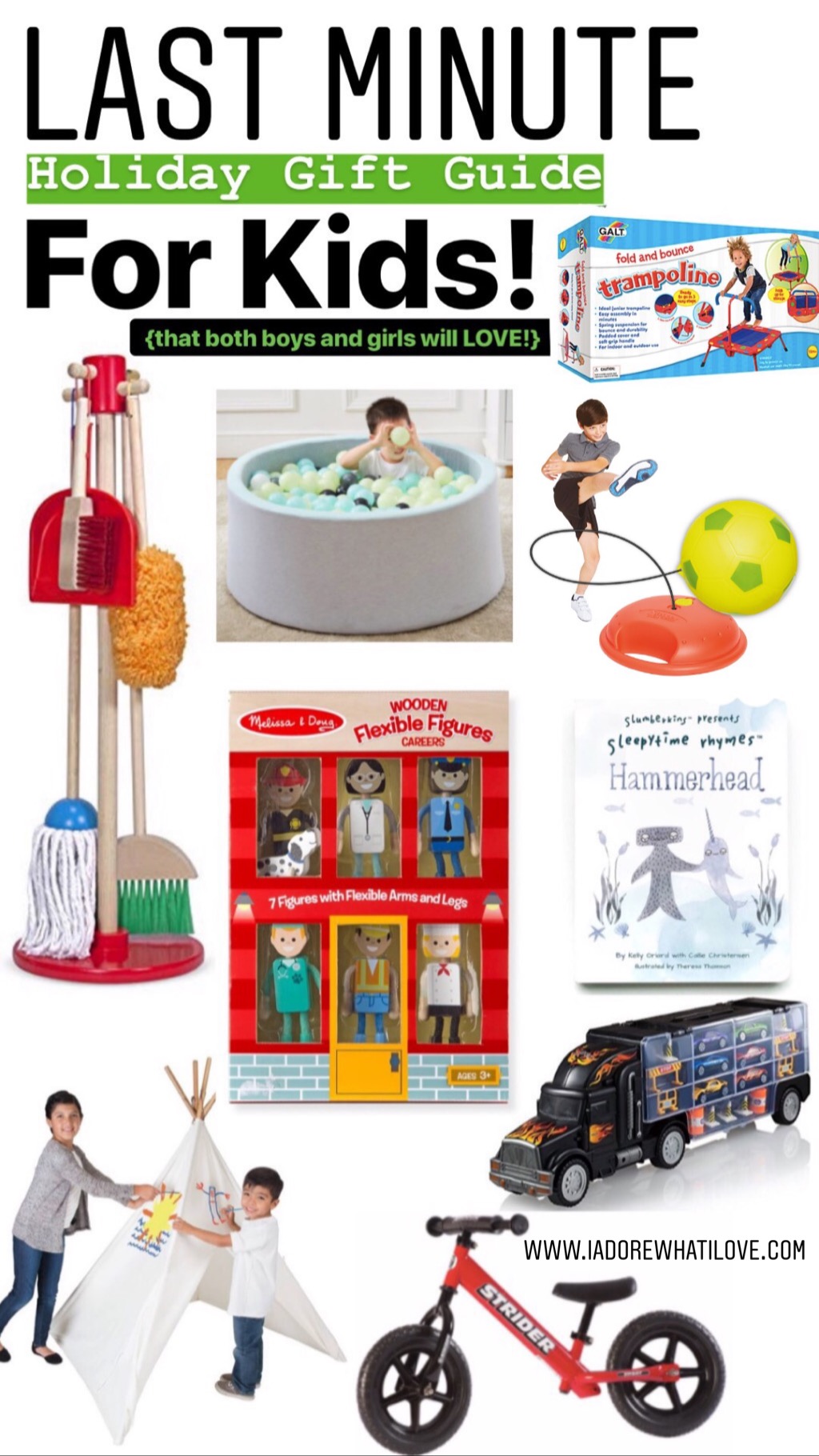 Last Minute Holiday Gift Guide For Kids :: I Adore What I Love Blog :: www.iadorewhatilove.com #iadorewhatilove