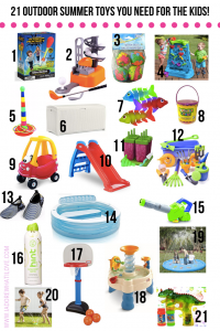 21 OUTDOOR TOYS YOU NEED FOR YOUR KIDS THIS SUMMER! :: I Adore What I Love Blog :: www.iadorewhatilove.com #iadorewhatilove