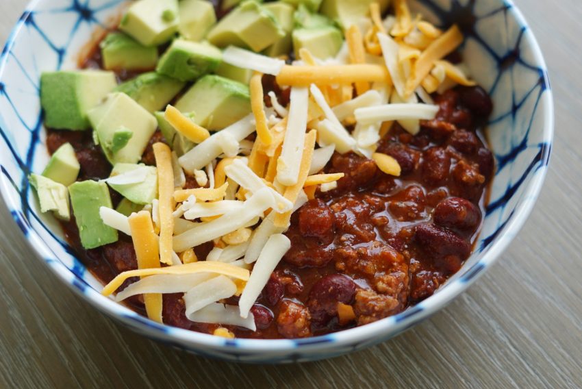 THE BEST EASY AND CLASSIC CROCKPOT TURKEY CHILI YOU'LL EVER EAT :: I Adore What I Love Blog :: www.iadorewhatilove.com #iadorewhatilove