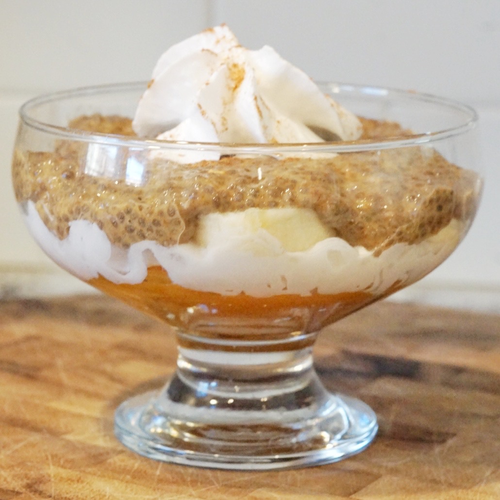 THIS PUMPKIN PIE CHIA PUDDING PARFAIT IS YOUR NEW FAVORITE BREAKFAST :: I Adore What I Love Blog :: www.iadorewhatilove.com #iadorewhatilove