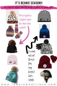 THE CUTEST BEANIES FOR YOUR BOY AND GIRL TODDLERS THIS WINTER! :: I Adore What I Love Blog :: www.iadorewhatilove.com #iadorewhatilove