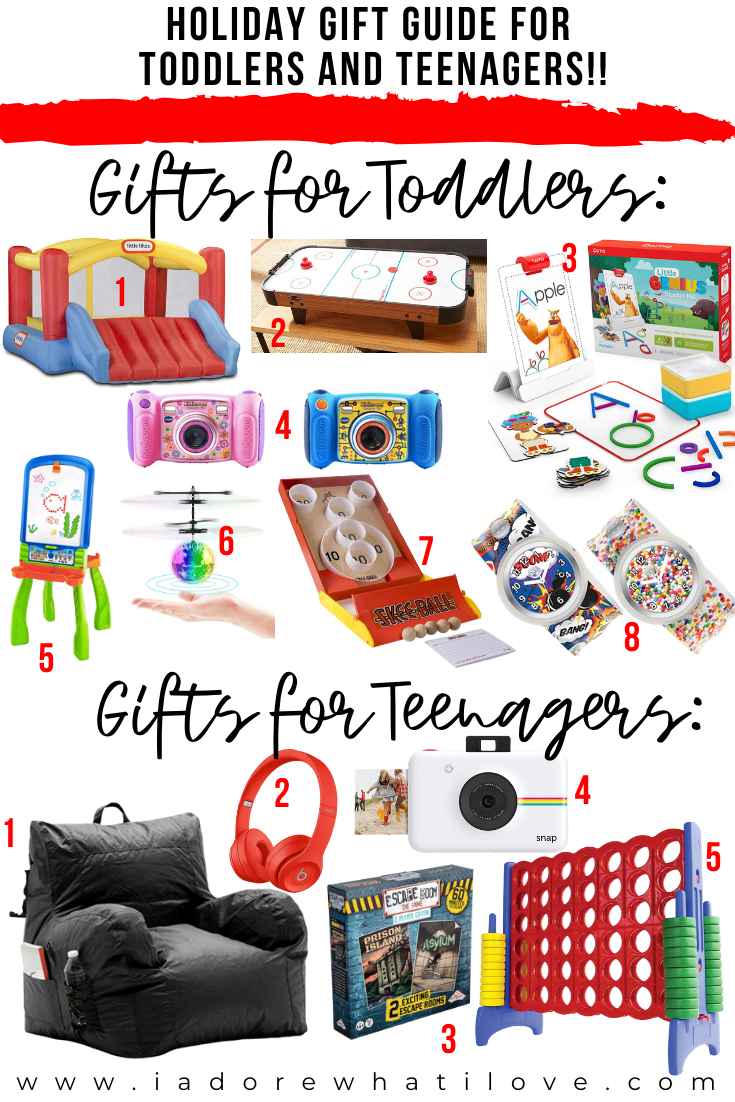 THE CUTEST HOLIDAY GIFTS FOR TODDLERS & TEENAGERS! :: I Adore What I Love Blog :: www.iadorewhatilove.com #iadorewhatilove