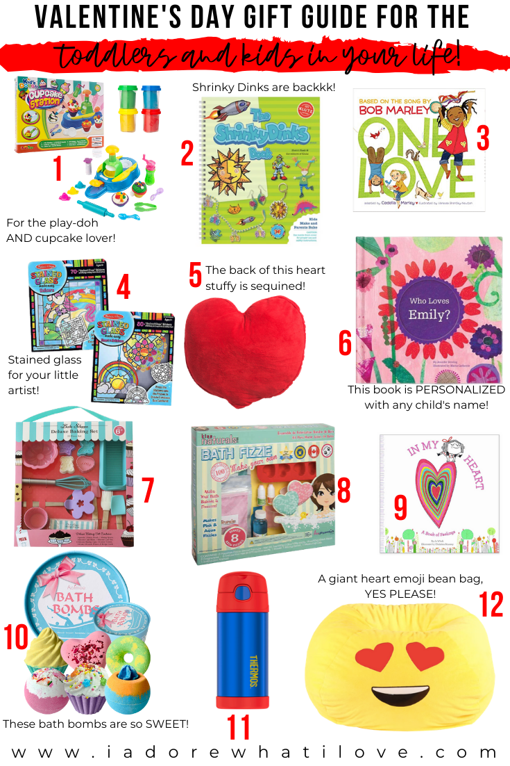 VALENTINE'S DAY GIFT GUIDE FOR THE TODDLERS AND KIDS IN YOUR LIFE! :: I Adore What I Love Blog :: www.iadorewhatilove.com #iadorewhatilove