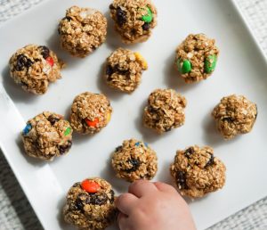 These no-bake almond butter protein balls will give you all the energy to care for your kids. Plus, they are delicious and kid-approved.