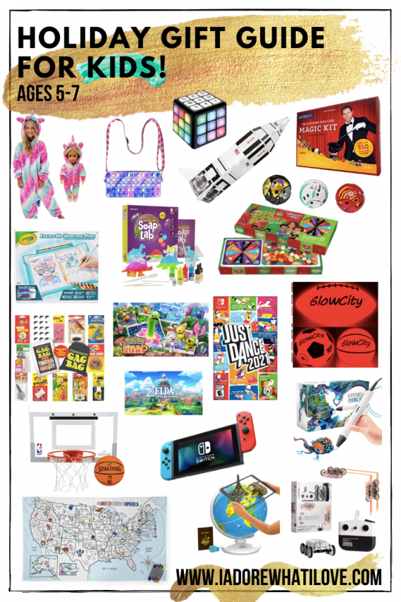 the best gift ideas for kids ages 5-7