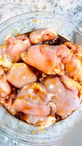 Easy dinner recipe for Boneless Sticky Chicken Thighs