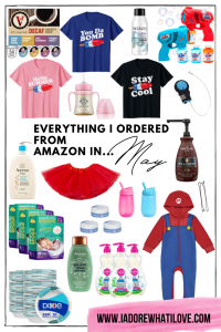 Amazon is my one-stop-shop for everything I need for myself, the kids, & our house. Sharing all my practical Amazon purchases from May!
